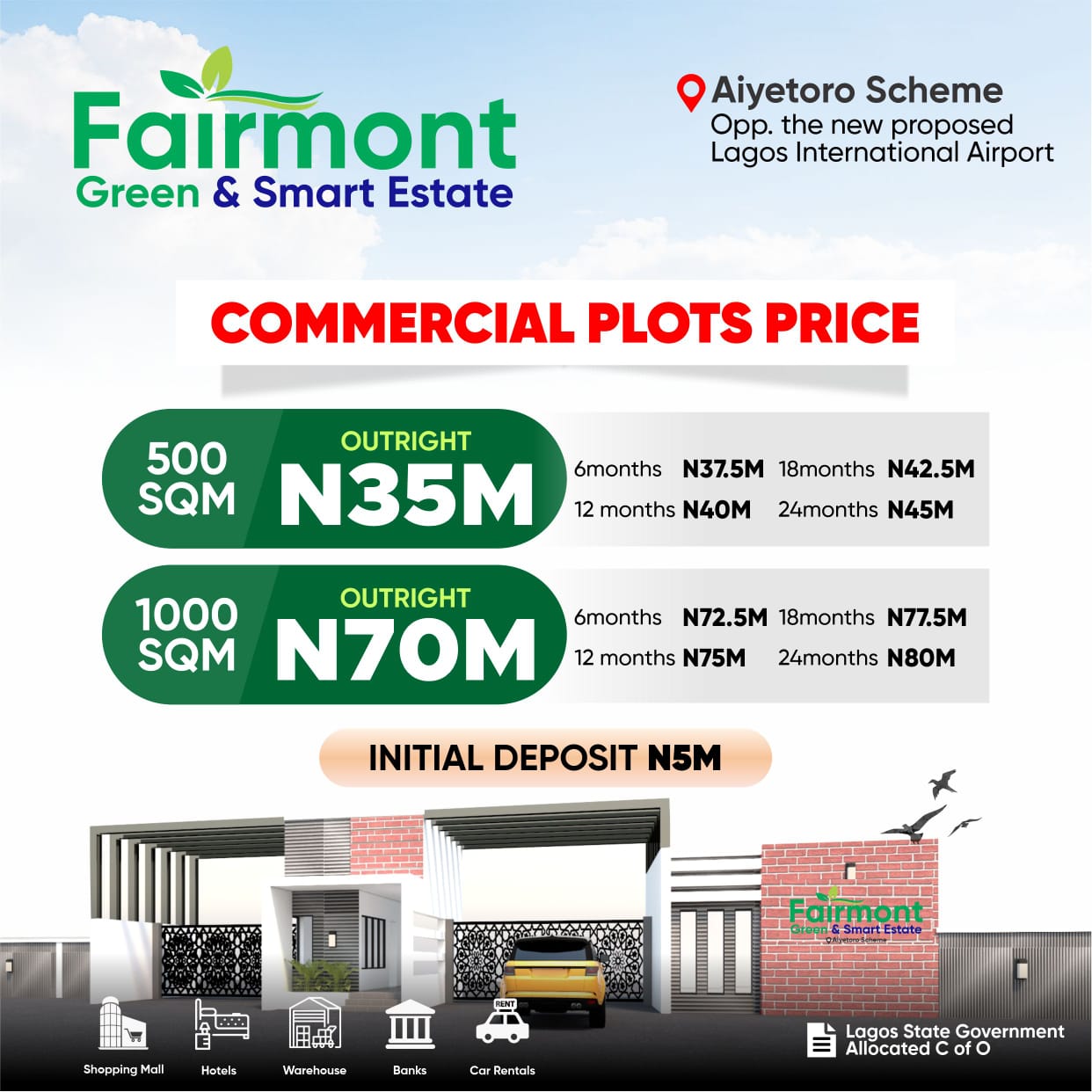FAIRMONT GREEN AND SMART ESTATE